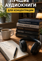 Лучшие аудиокниги для концентрации: что слушать, чтобы работать эффективнее